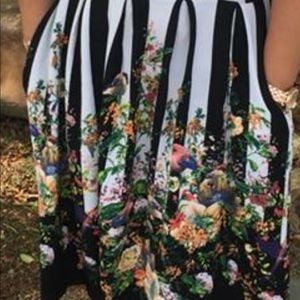 XL LulaRoe Amelia hard to find print